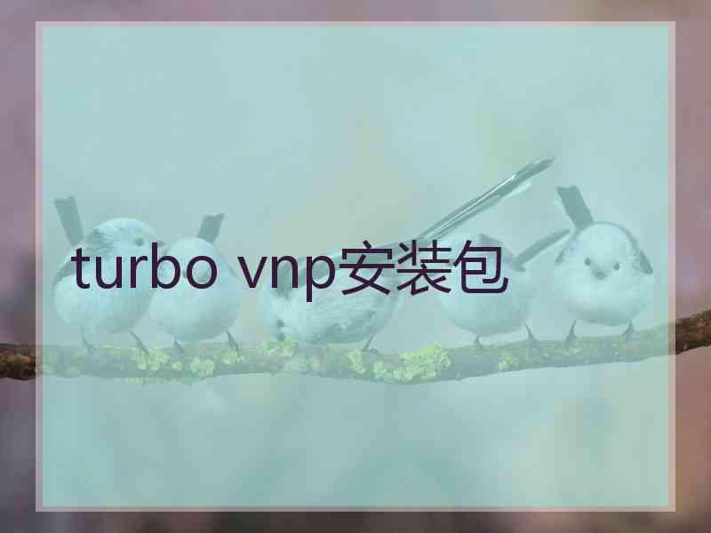 turbo vnp安装包